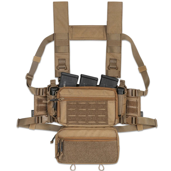 Chest rig with pouches
